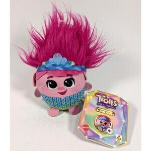 Mattel Trolls Band Together Hairmony Mixers  Queen Poppy 6" Singing Plush NWT